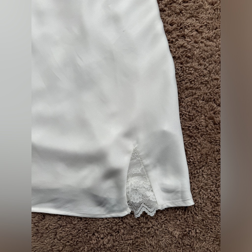Princess Polly Snowbird Mini Dress White - Picture 10 of 11